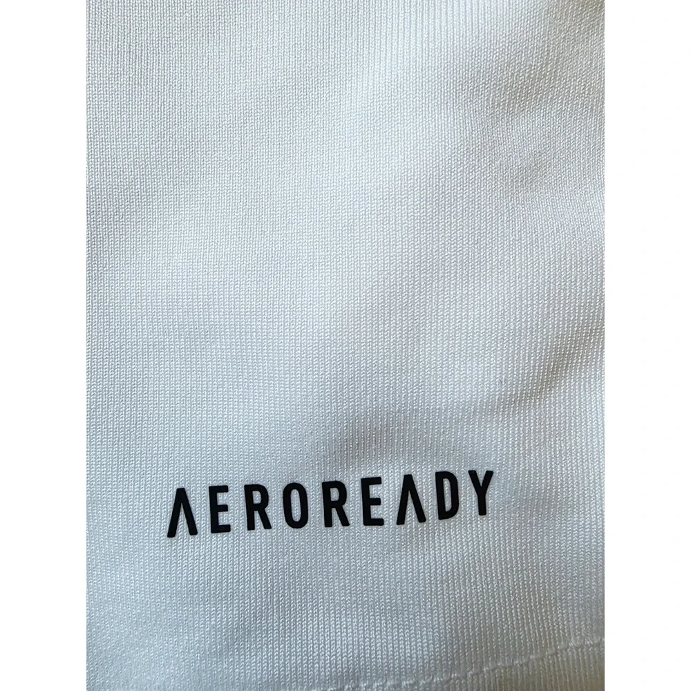 Adidas Men's Compression Tank Top White AEROREADY Padded 2XL Football NWT RV $80